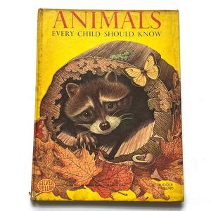 Big Book of Animals Every Child Should Know Vintage 1951 Humphreys Freund